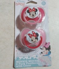 Disney Baby, Minnie mouse orthodontic pacifiers, BPA free, 2 pack