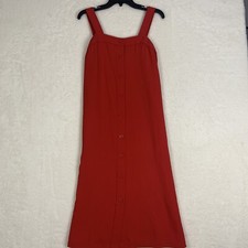 Everlane The Japanese GoWeave Picnic Dress Haute Red Summer Size 2