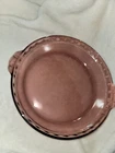 FLUTED PURPLE AMETHYST PIE DISH PYREX DISH 24CM #229 25 COOKWARE GLASS WARE
