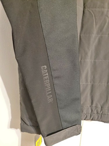 CAT Caterpillar Work Jacket Black/Graphite Size L Style#1313034 Official License - Picture 3 of 9