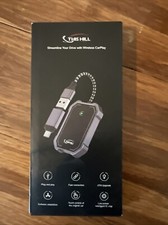 NEW  WIRELESS CarPlay Adapter OTA Upgrade USB-C Fast Connection Plug  Play