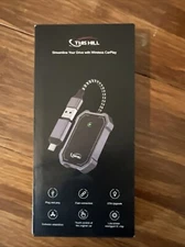 NEW!   WIRELESS CarPlay Adapter OTA Upgrade USB-C Fast Connection Plug & Play