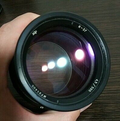 📸 Industar-37 4.5/300 M80 large lens for old wooden camera 📸 Industar-37 4.5/300 M80 large lens for old wooden camera