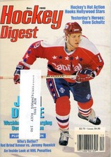 HOCKEY DIGEST MAGAZINE - Dec. 1990 Vol. 19, No. 2 -  Druce, Norton, Demers etc.