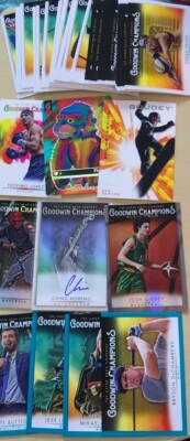 2021 UD Upper Deck Goodwin Champions 1 - 100 Base Parallel Insert - You Pick