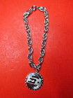 BURLINGTON NORTHERN RR STERLING SILVER BRACELET CHARM VINTAGE ORIGINAL RAILROAD  — photo 1