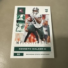 2022 Panini Chronicles Draft Picks - #19 Kenneth Walker III (RC) Seahawks/MSU