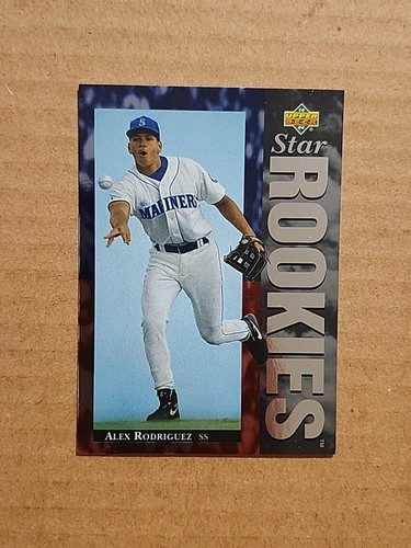 1994 Upper Deck Alex Rodriguez Star Rookies Foil Rookie Card Seattle