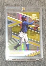 Maximo Acosta 2020 Panini Elite EXTRA EDITION #D /10 GOLD ROOKIE TEXAS TOP 