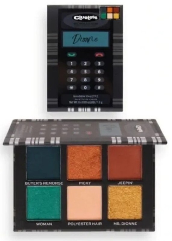 Clueless - DIONNE - Cell Phone- 6 Color Eyeshadow Palette With Mirror