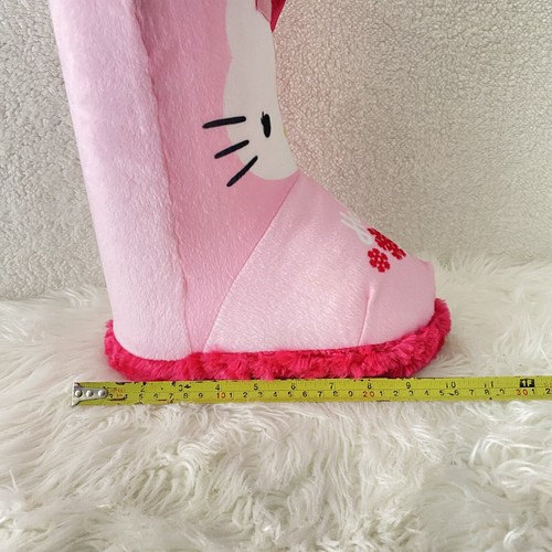 Sanrio Hello Kitty 2014 Peluche Rosa Navidad Medias Bota Mango Gato Difuso - Imagen 5 de 14