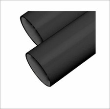 Black Powder Coated Pipe Sizes 27MM & 48MM (RAL 9005) - Industrial Pipe