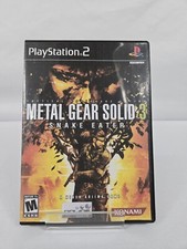 Metal Gear Solid 3: Snake Eater (Sony PlayStation 2, 2004) -No Manual-Tested-VG