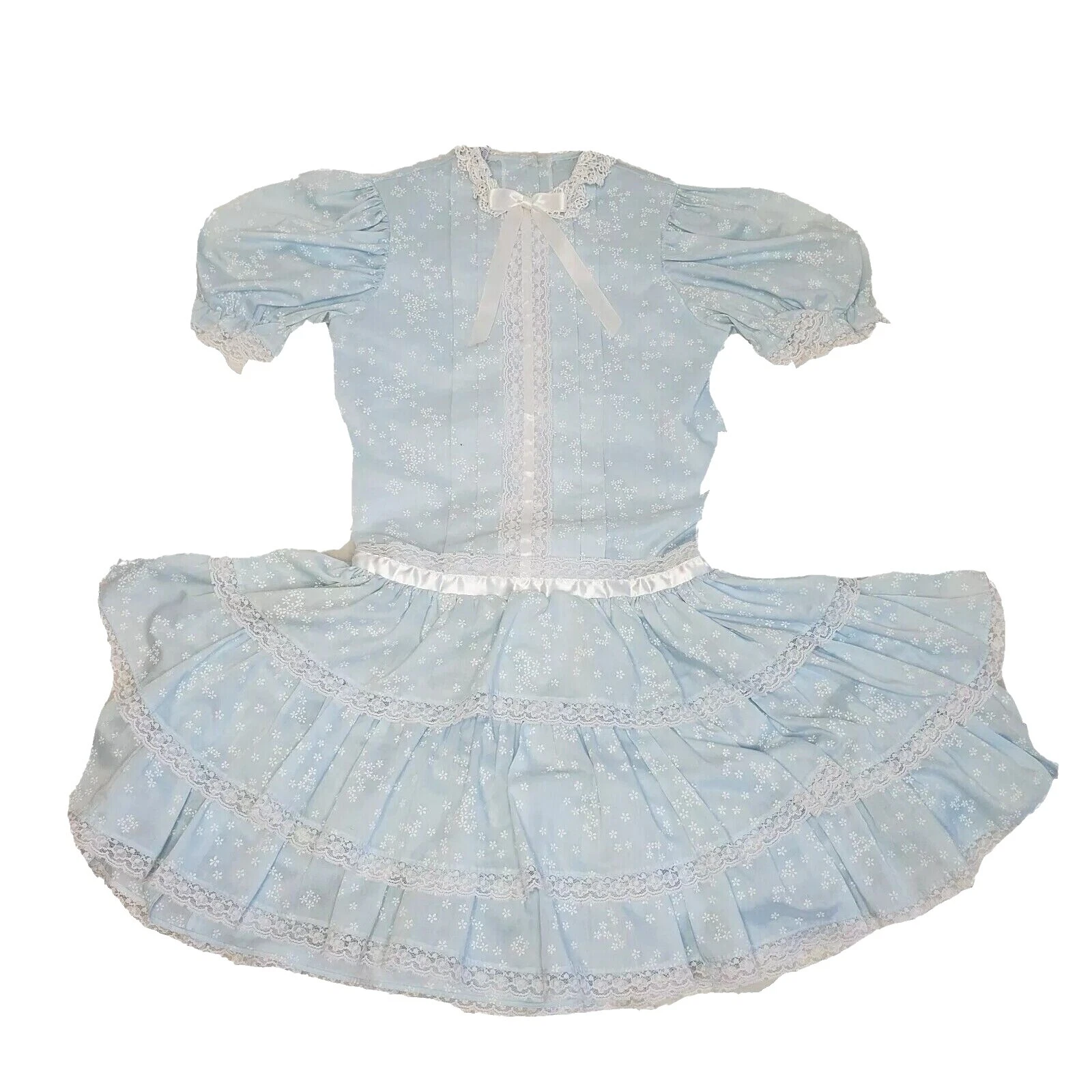 White Size 8 Vintage Dresses for Girls