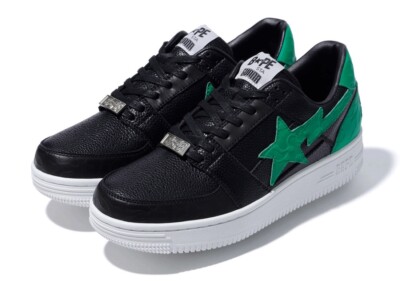 A bathing ape Bapesta Low x Gunna Slatt - Size 7.5 - IN HAND 