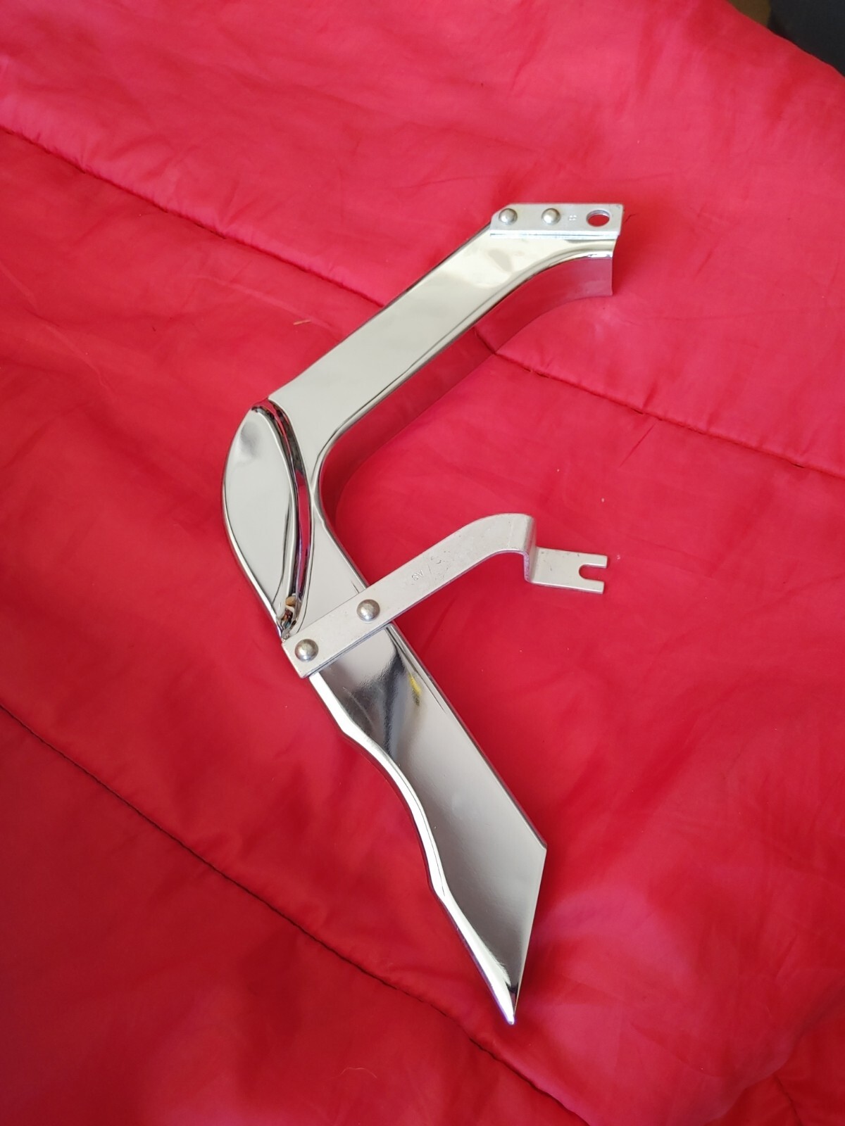 19631969 Corvette Spark Plug Wire Heat Shield Left Lower "U" 64 65 66