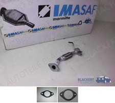 IMASAF Auspuff Flexrohr + Dichtungen für Hyundai I 20 (BA) 1.0 + LPG 2014-