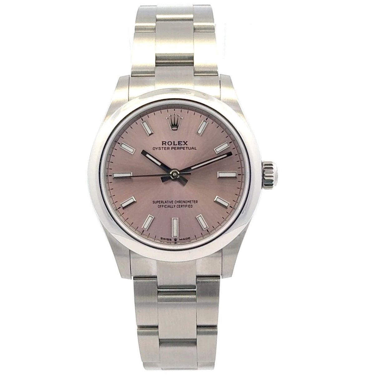 New Full Set 2024 Rolex Oyster Perpetual 31  277200 Pink Dial Complete