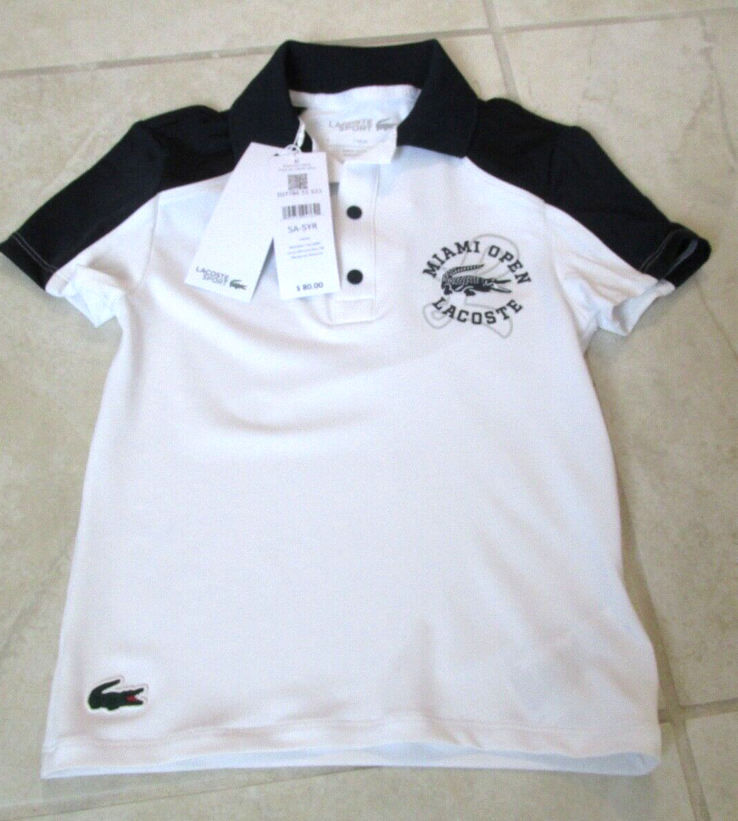 Pressure Vessels Polo Lacoste Miami Open NEW LACOSTE SPORT MIAMI