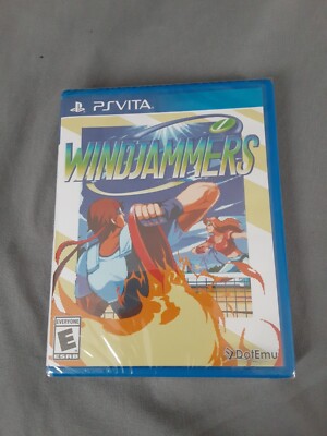 Windjammers Playstation Vita PSV Limited Run Games LRG #91 Brand