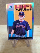 Blaze Jordan 2022 Bowman Chrome Hi-Fi Futures Refractor HIFI-16 Red Sox