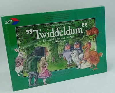 Twiddeldum Noris Brettspiel 1988 Alice im Wunderland Fotoreise selten rar NEU - Bild 1 von 4