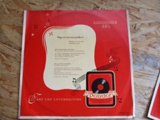25 cm Schellack-Cover Hülle POLYDOR Operettenzauber KEINE SCHALLPLATTE!!!