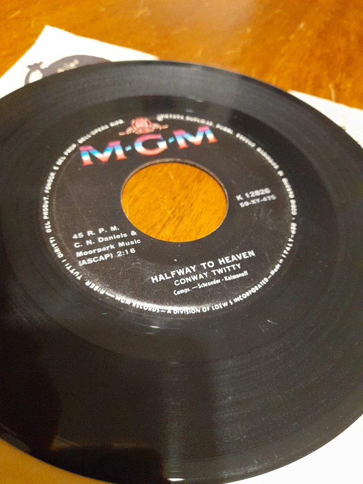 Lotto stock 2 dischi 45 giri CONWAY TWITTY - anni 50 - titoli in foto - - Imagen 3 de 4