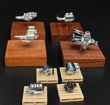 1/64 Diorama Turbo Engine Model Garage Scene Car Tuning Model Accessories Props