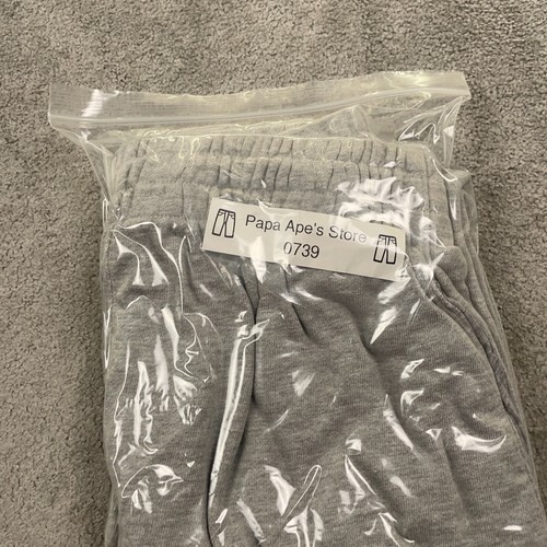 RE/DONE Originals Jogger Adult Size Small Gray French Terry 31" Inseam Ankle Zip - Picture 9 of 9
