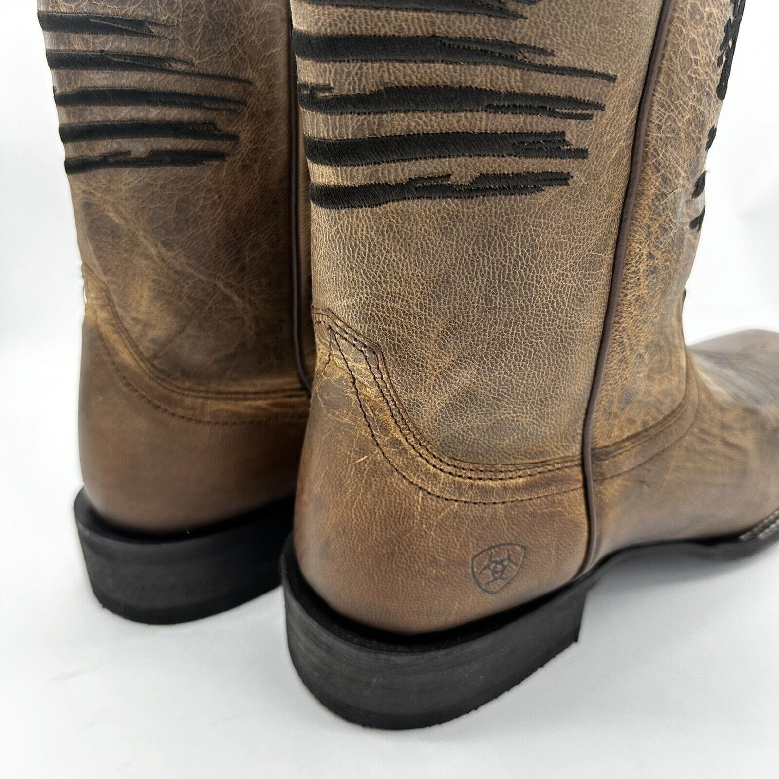 Ariat® Men's Circuit Patriot Weathered Tan Boots 10029699 image 9
