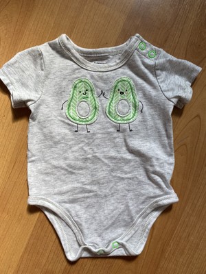 avocado baby onesie