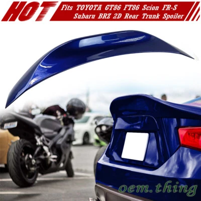 Fit FOR TOYOTA 86 SUBARU BRZ SCION FRS Coupe L Type Trunk Boot Spoiler Paint E8H - Photo 1/4
