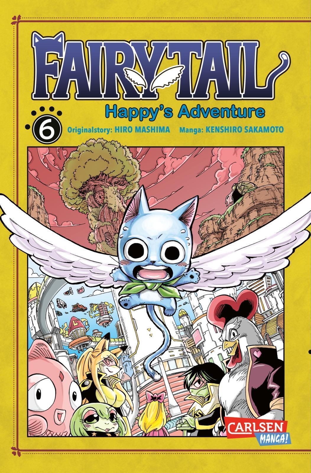 Thumbnail - Fairy Tail - Happy's Adventure 6 | Kenshiro Sakamoto (u. A.) | Deutsch