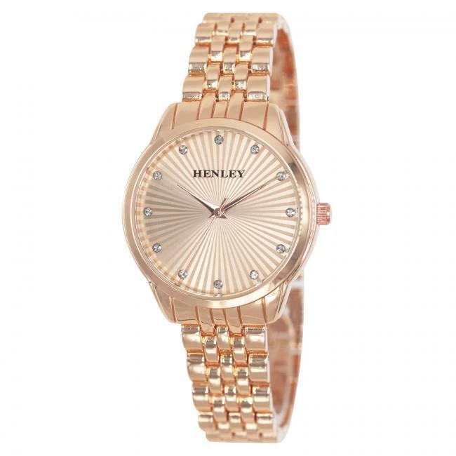 Henley rose gold watch sale