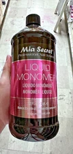 MIA SECRET LIQUID MONOMER - PROFESSIONAL ACRYLIC NAIL SYSTEM MADE IN USA - 32 OZ