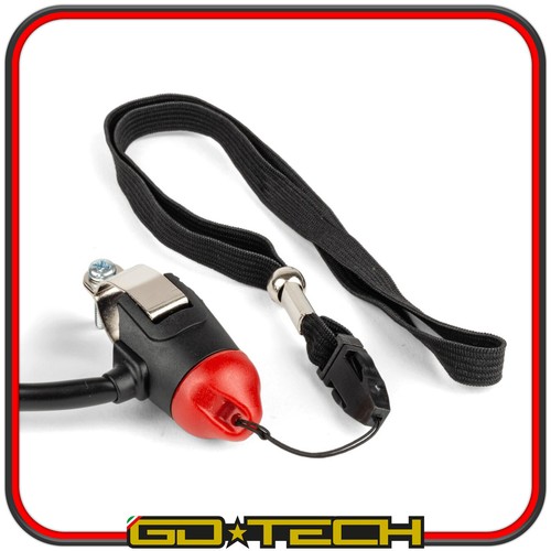 STACCA MASSA MAGNETICO MOTO SCOOTER STR8 ARRESTO DI SICUREZZA per MANUBRIO 22mm - Imagen 8 de 10