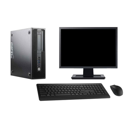 PC HP WorkStation Z240 SFF Ecran 27" i3-6100 RAM 32Go SSD 120Go Windows 10 Wifi - Photo 2/8