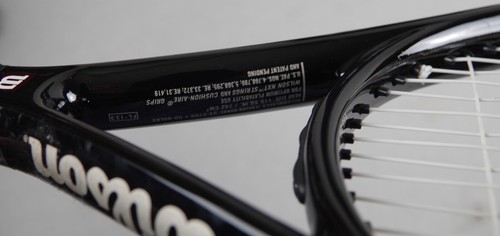 Wilson 3.3 Hyper Carbon Hammer Tennisschläger mit Koffer - Bild 5 von 8