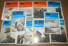 10 Der Landser, Grossband Kleinband, Auflagen / Nummern gemischt - zh090E
