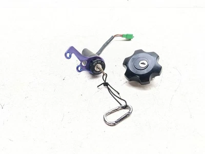 00-24 Suzuki DRZ400SM DRZ 400 Ignition Switch Fuel Cap And Key - Image 1 of 4