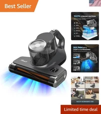 Advanced Mattress Vacuum Cleaner: 99.97% Allergen Removal & Ergonomic Design