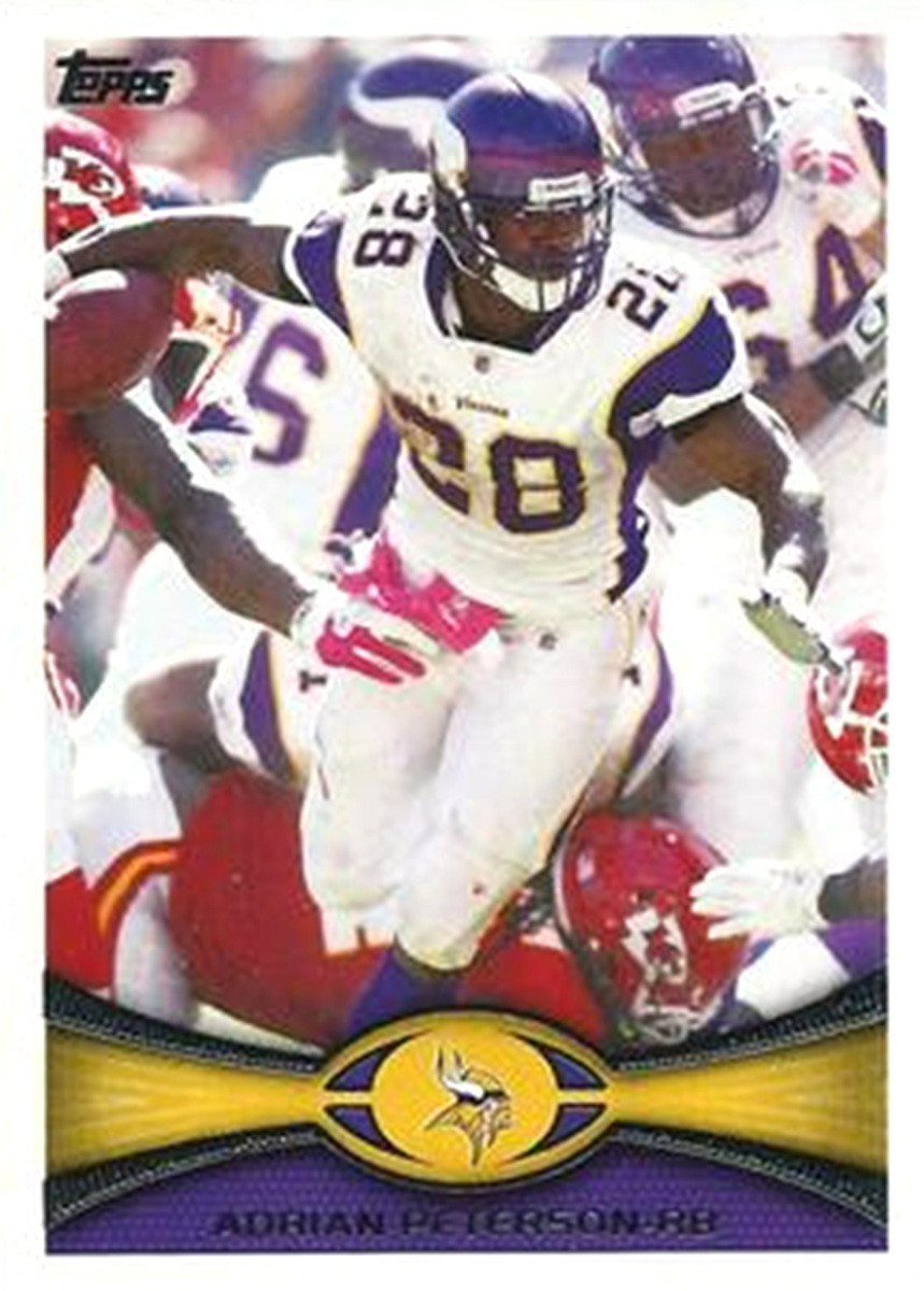 2012 Topps #200 Adrian Peterson Minnesota Vikings