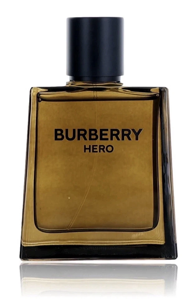 Burberry Hero da Burberry, 3,3 oz perfume spray masculino testador novo em folha - Imagem 2 de 4