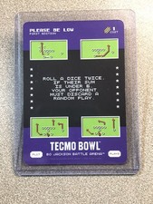 PL17 PLEASE BE LOW 2026 Bo Jackson Battle Arena Tecmo Bowl 1 HD SP Play