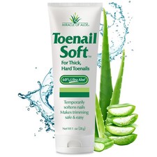 Toenail Softener for Thick Hard Toenails - Safe 1 Ounce Pack of 1 , Green