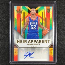 2024-25 Court Kings JUDAH MINTZ Heir Apparent Rookie Auto Base 121/125