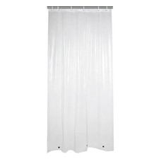 Clear Shower Curtain Liner, 32 x 71 Inch PEVA Bathroom Curtain with Magnet