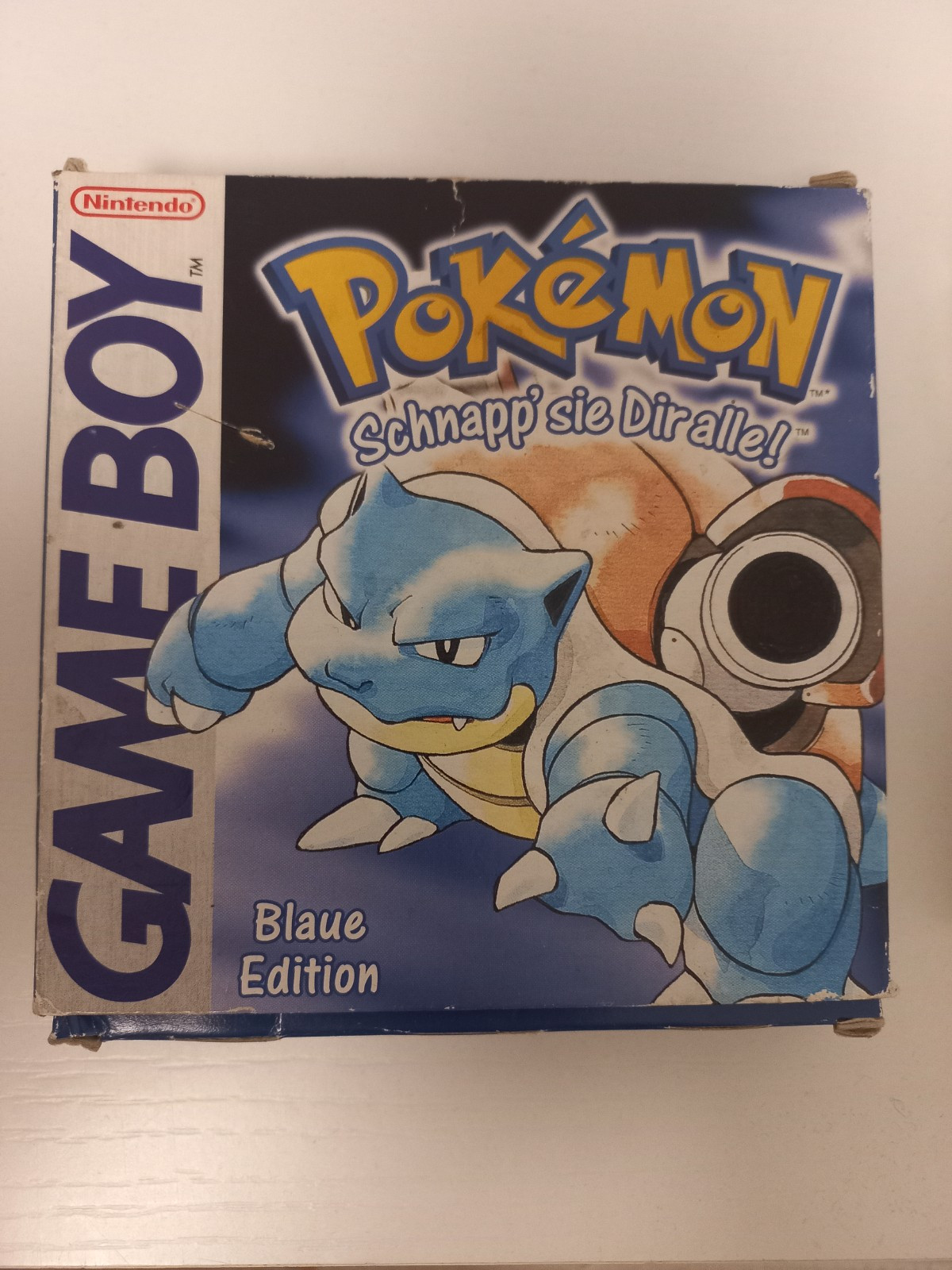 Pokémon Blaue Edition Game Boy OVP Factory Sealed