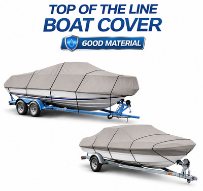600 Denier Boat Cover for BAYLINER 1952 CUDDY CAPRI 1987 Trailerable Mooring